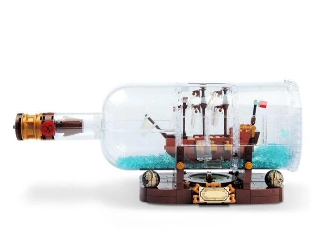 King 83029 Ship in a Bottle (Previously known as Lepin 16051
