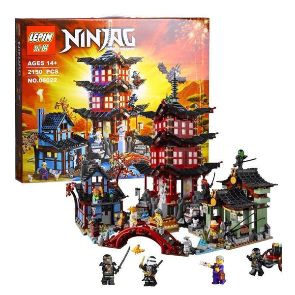 King 89009 Ninjago Temple of Airjitzu (Previously known as Lepin 06022)