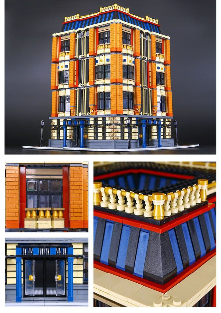 Lepin 15016 Modular Apple Square University Big Brick Store