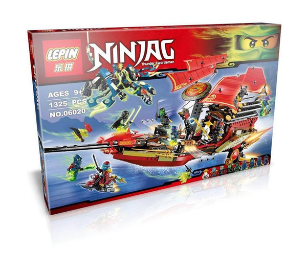 King 89008 Ninjago Final Flight of Destiny's Bounty (Previously known as Lepin 06020)