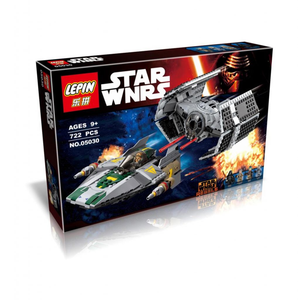 Wing Starfighter Lego Darth Vaders Tie Fighter Lepin 05030 Star