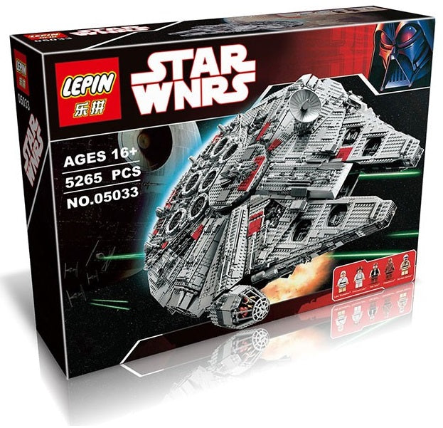 Lele K8011 Star Wars UCS Millennium Falcon (Previously known as Lepin 05033)
