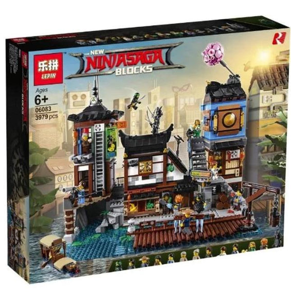 King 89066 Ninjago City Dock (Previously known as Lepin 06083)