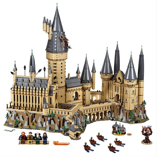 Cartable 38 cm Harry Potter Noir Château