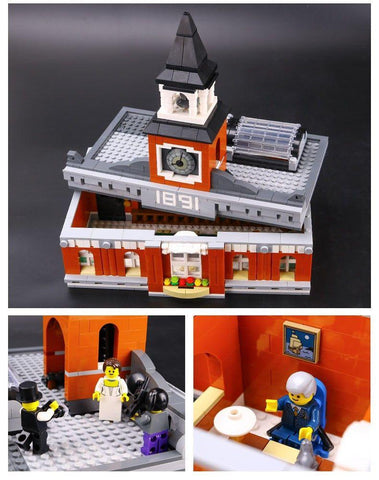 King 84003 Modular The Town Hall (Previously known as Lepin 15003