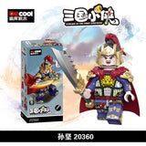 Decool Romance of the Three Kingdoms Character Bricks - Set 10