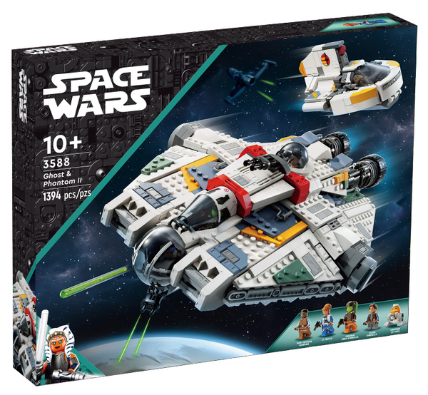 3588 Star Wars Ghost & Phantom II – Big Brick Store