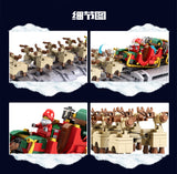 Mould King 10015 Santa Claus Sleigh