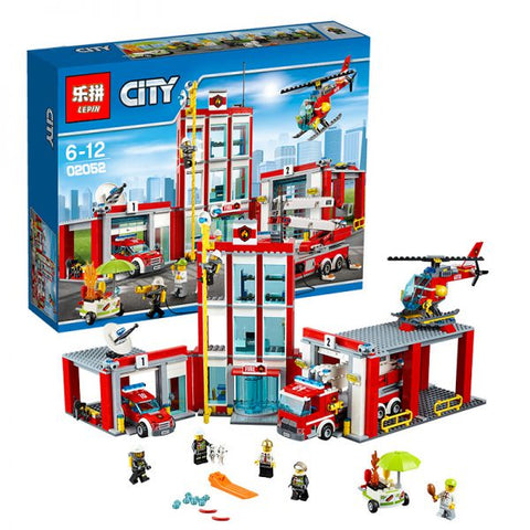 11503 Fire Station (Similar to Lepin 02052) – Big Brick Store