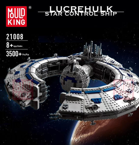 Mould King 21008 Star Wars Lucrehulk-Class Battleship (Droid Control Ship)