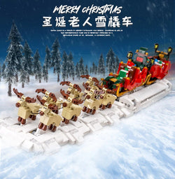 Mould King 10015 Santa Claus Sleigh