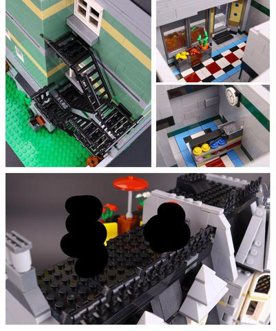 King 84008 Modular Green Grocery Previously known as Lepin 15008