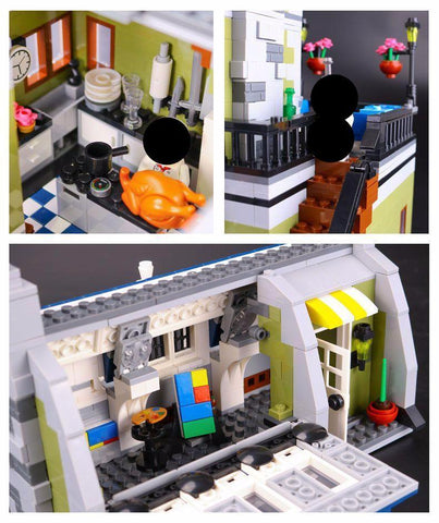 King 84010 Modular Parisian Restaurant Previously known as Lepin