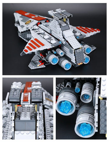 King 180013 Star Wars Venator-Class Republic Attack Cruiser (Previousl –  Big Brick Store