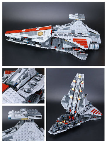 King 180013 Star Wars Venator-Class Republic Attack Cruiser (Previousl –  Big Brick Store
