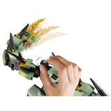 King 89037 Green Ninja Mech Dragon (Previously known as Lepin 06051)